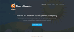 Desktop Screenshot of binarymonster.com